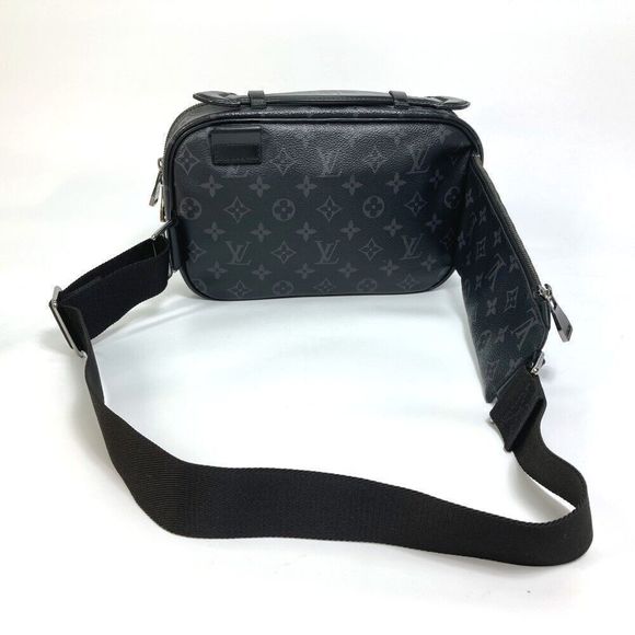 LOUIS VUITTON Monogram Eclipse Bumbag bodybag Black - Picture 8 of 8